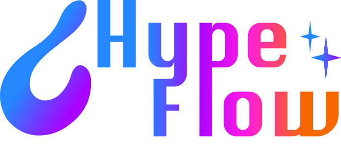 HypeFlow Text White